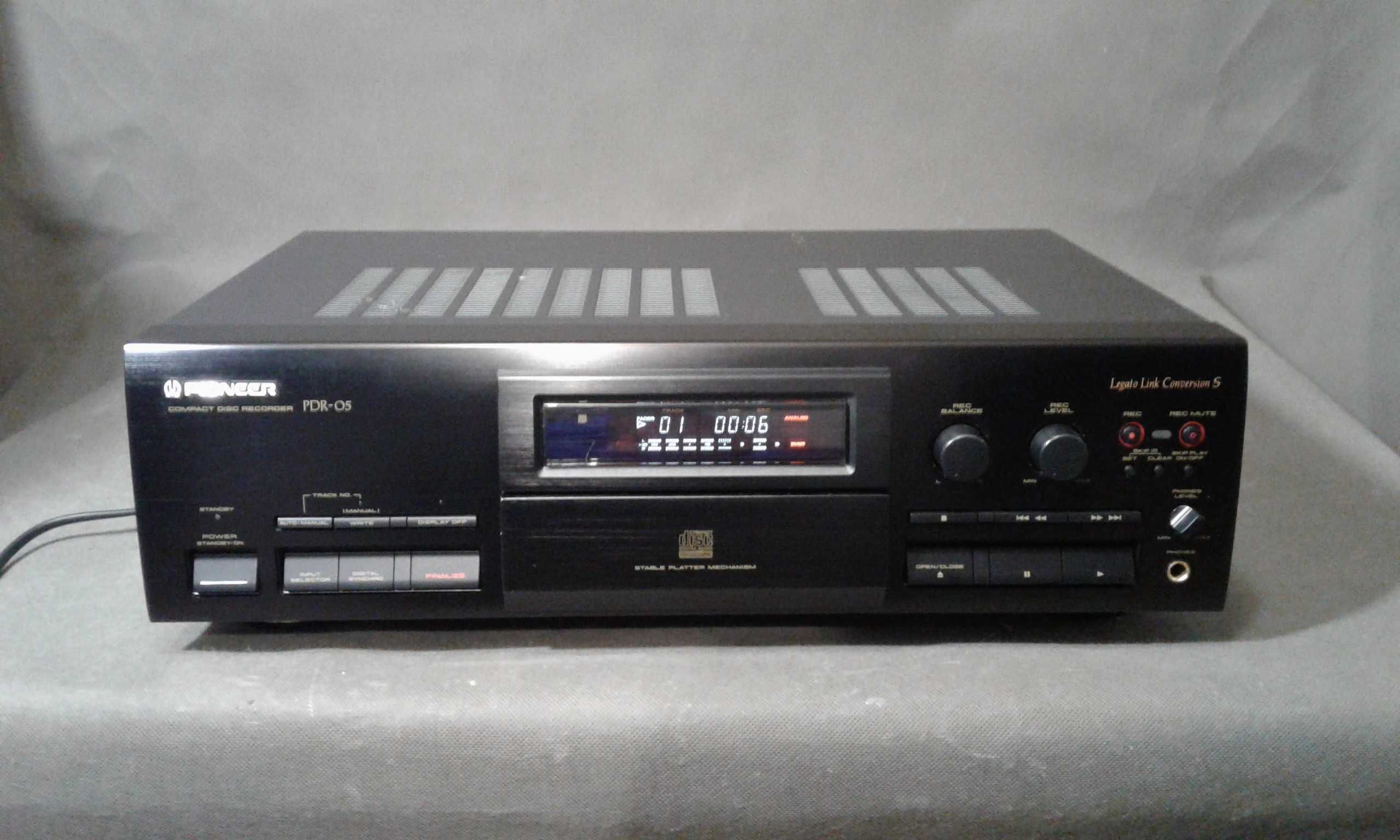 PIONEER PDR-05,nagrywarka audio cd