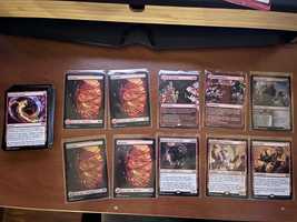 Conjunto de 100 cartas Magic