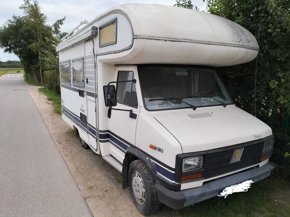 Fiat ducato kamper ducato kamper 2,5 TD zamiana na blaszak