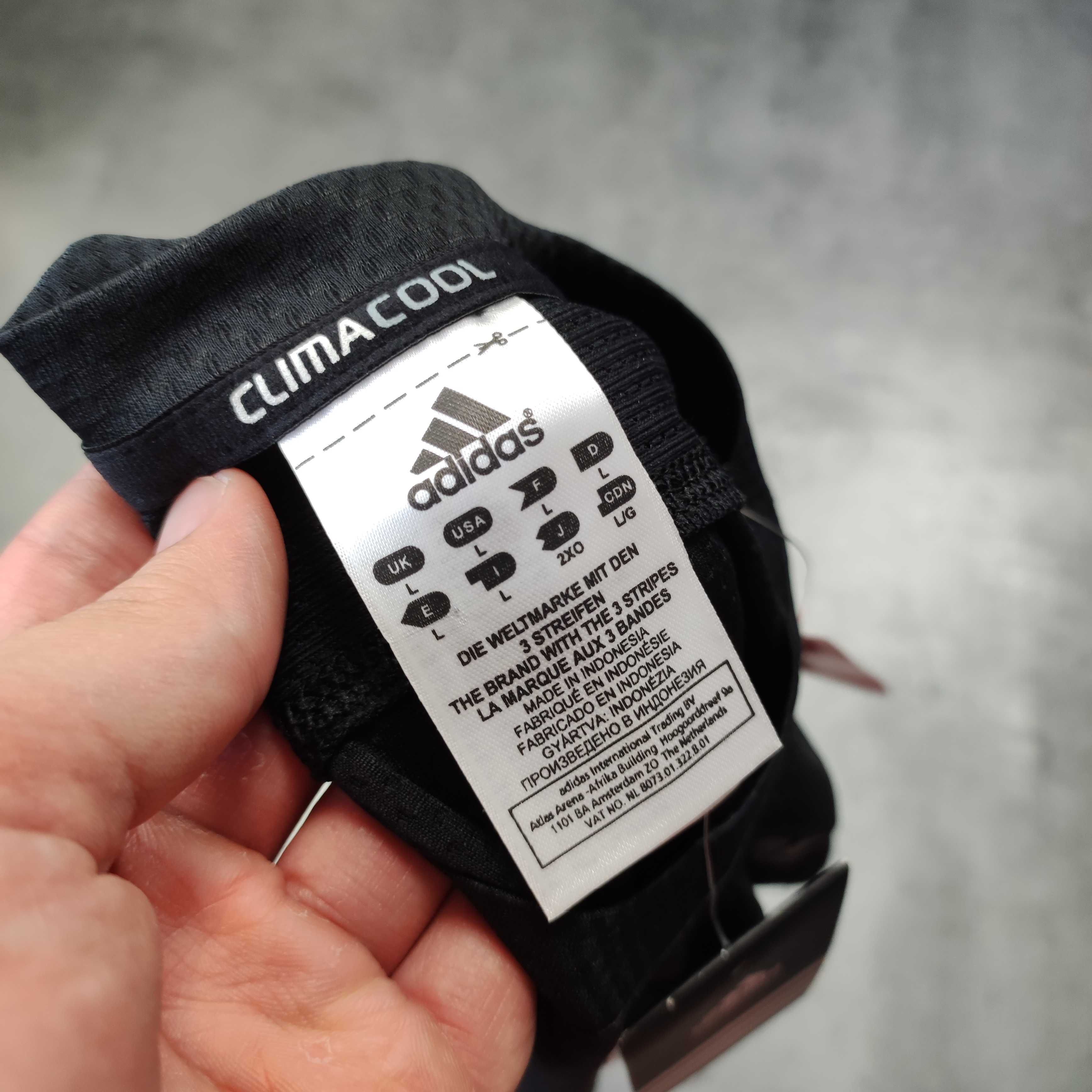 MĘSKA Koszulka Sportowa Czarna ClimaCool NOWA Adidas bez Rękawów Logo