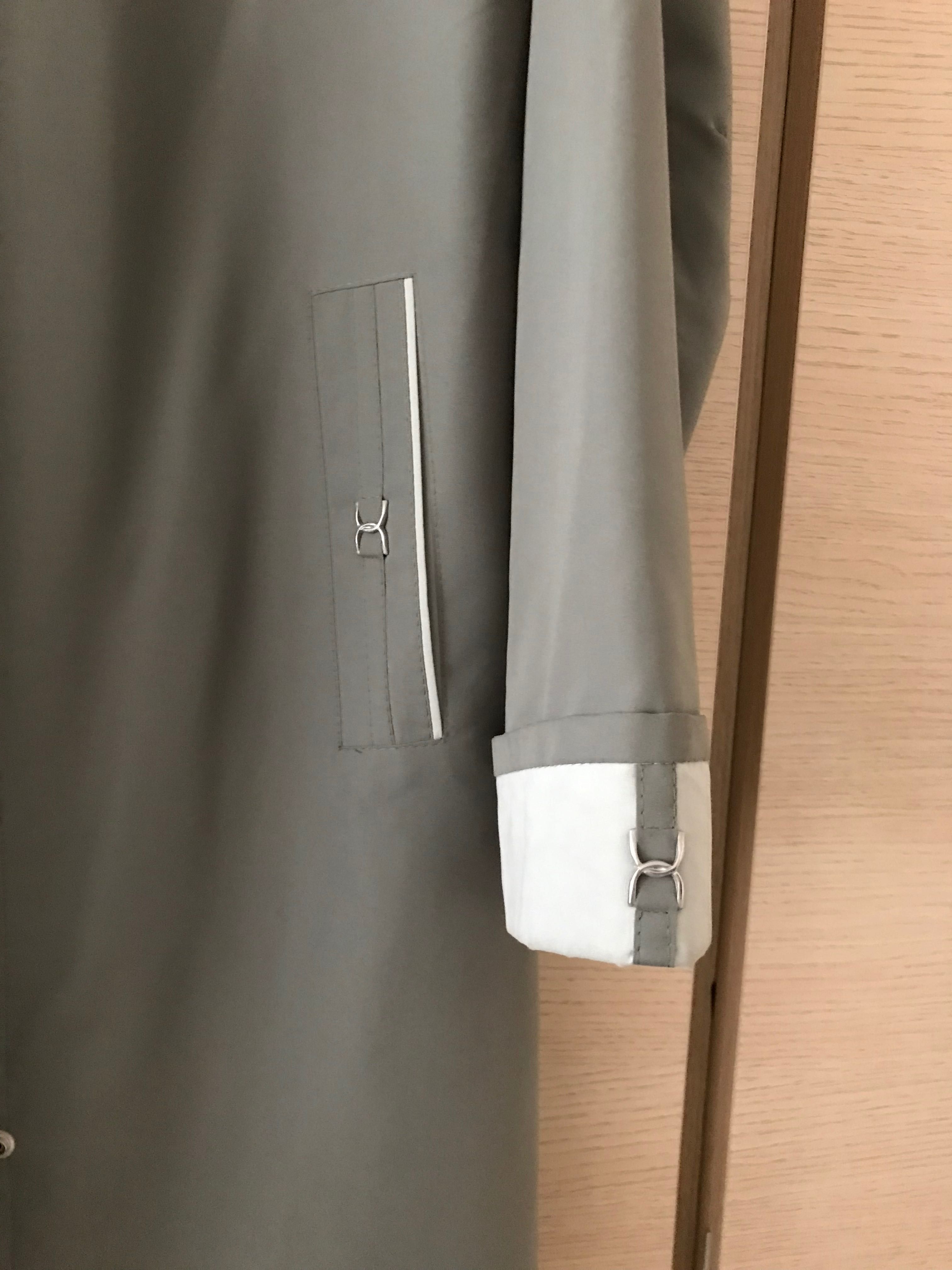Płaszczyk wiosenny 3/4 rozm M/L oliwkowy