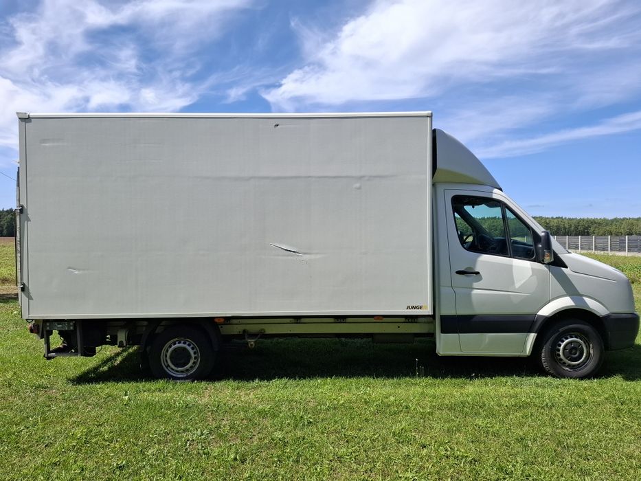Volkswagen crafter kontener z windą FV23%