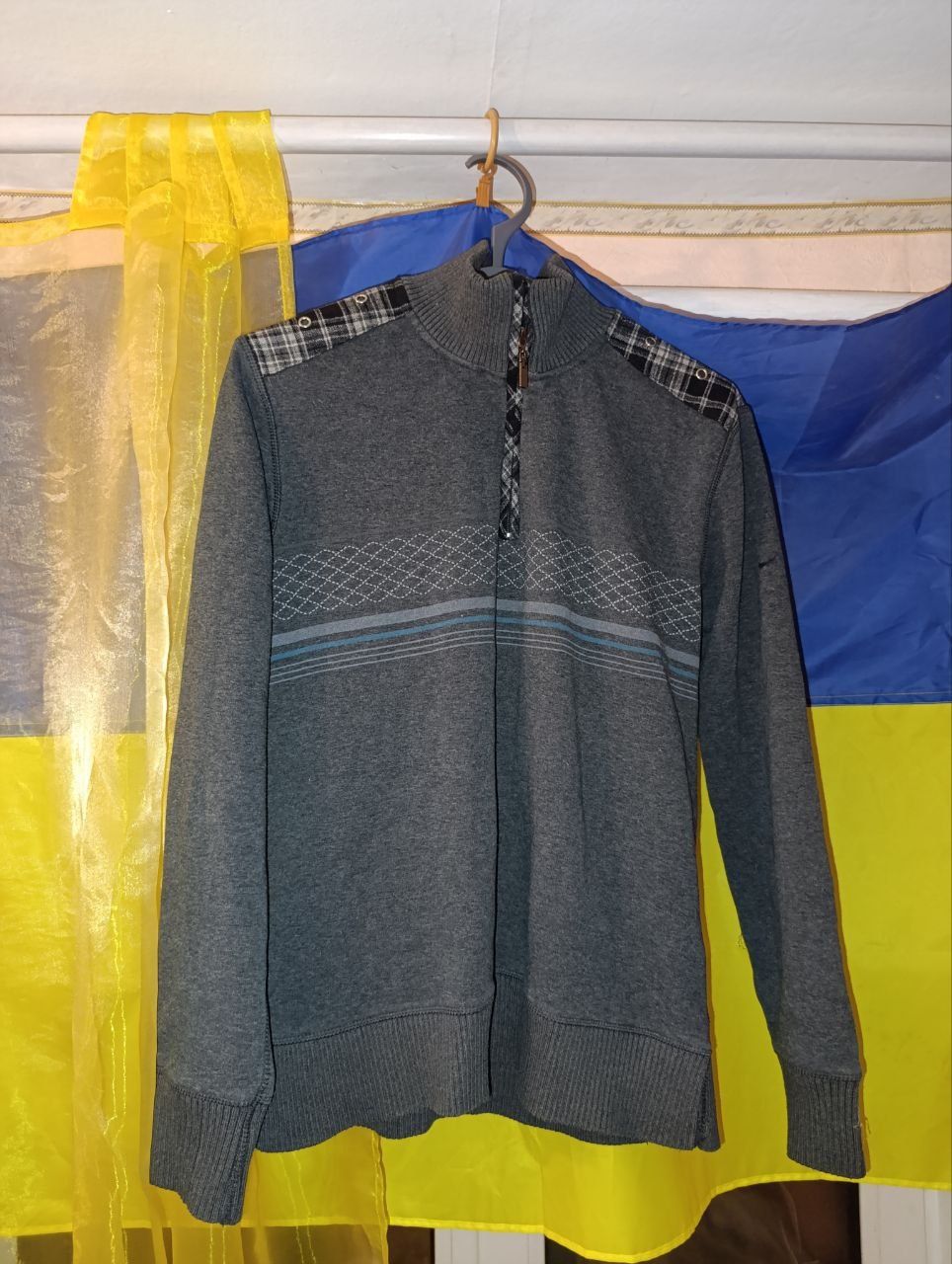 Свитшот с молнией