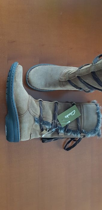 Clarks NOWE damskie kozaki r.36 100% skóra