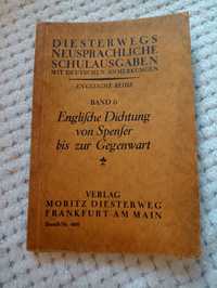 Englische Dichtung ... książka po niemiecku rok wydania 1933