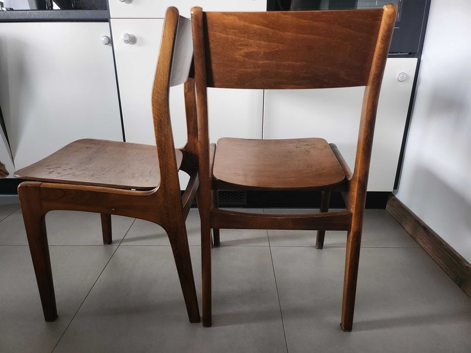 Krzesła ASTER - Opolskie Fabryki Mebli PRL, loft x 2 szt.