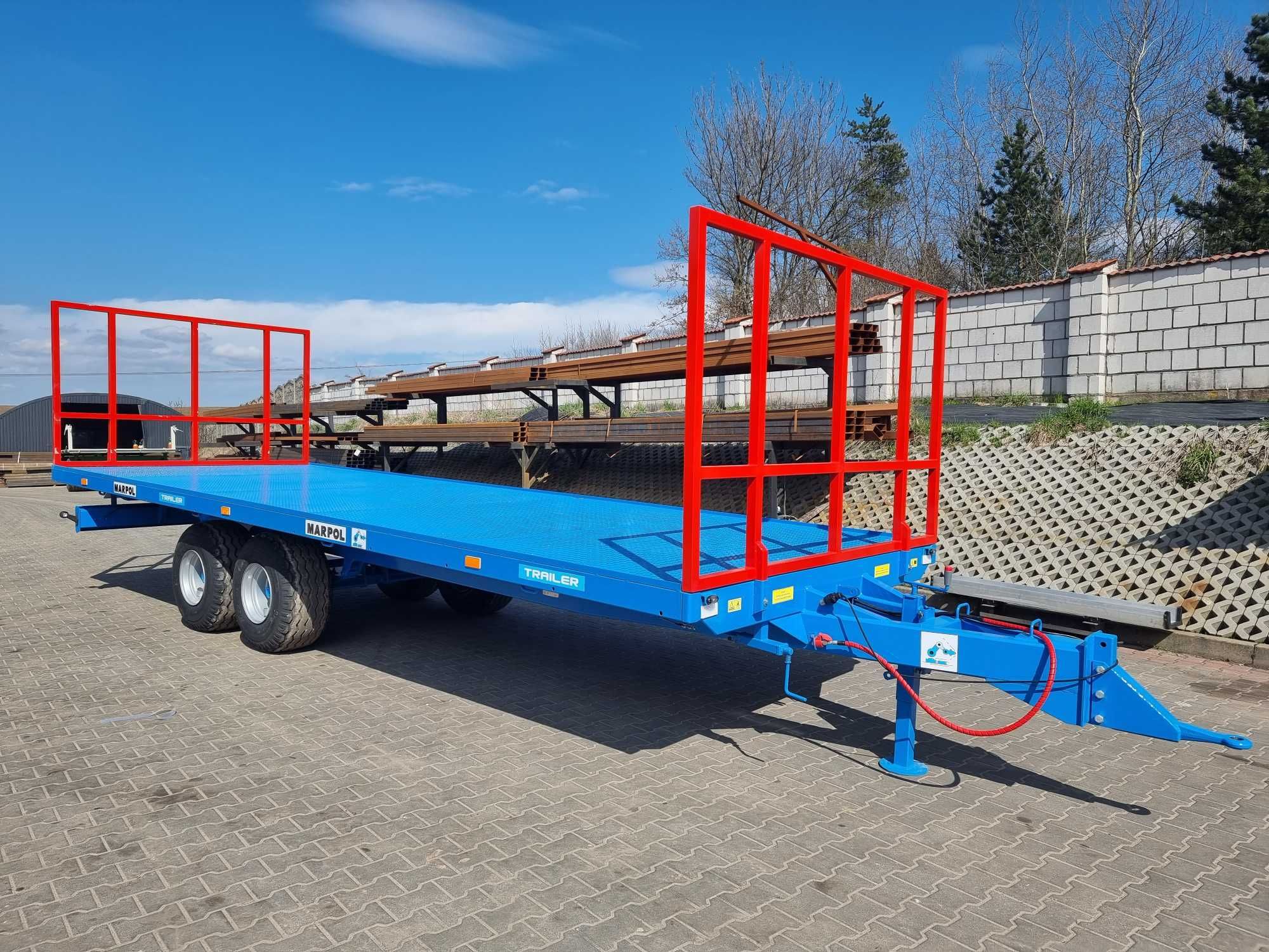 MARPOL -TRAILER Platforma tandem 8  ton