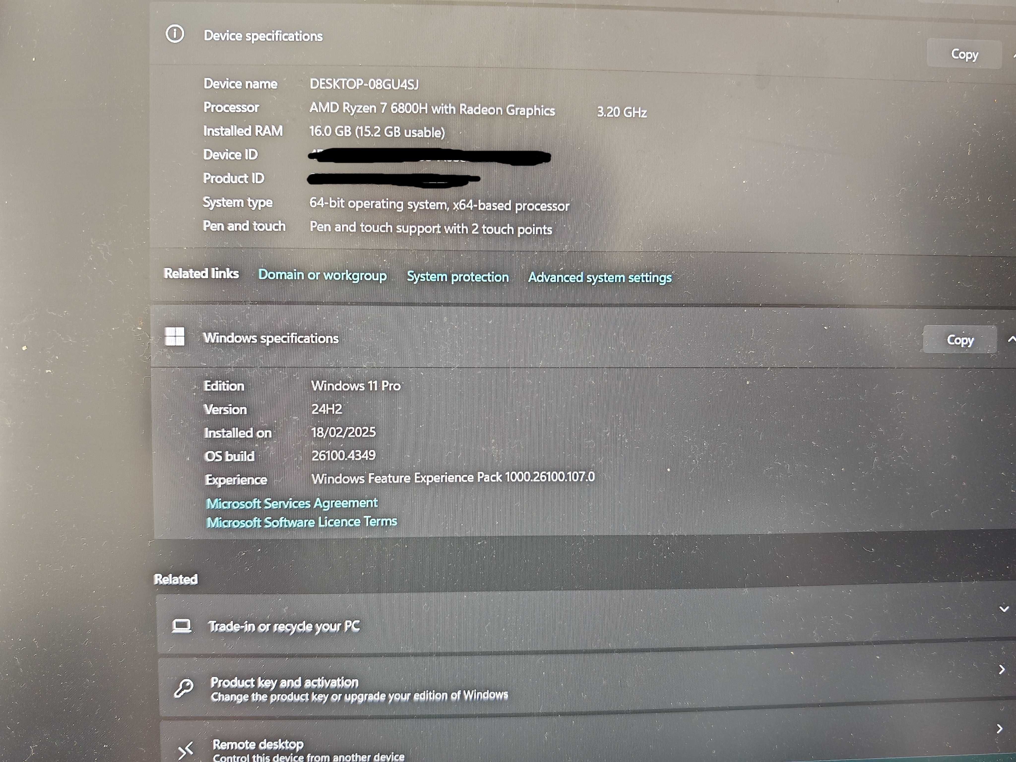 Portátil Lenovo Legion Slim S7 16'' - como NOVO