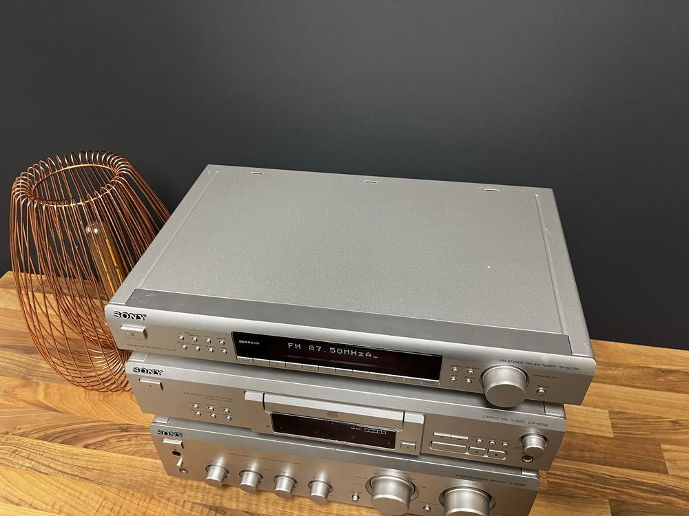 Zestaw Sony - wzmacniacz TA-FE530R, CD CDP-XE539, tuner ST-SE520