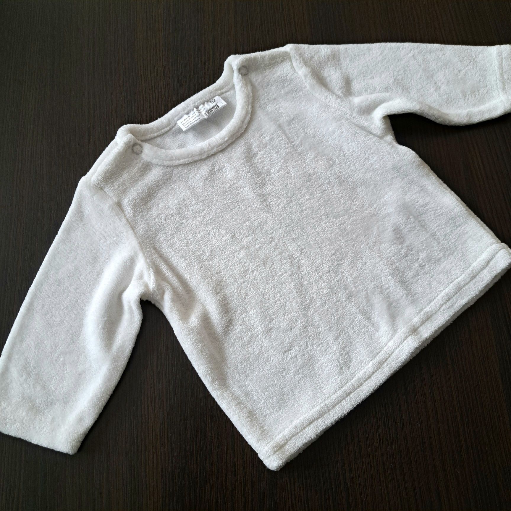 Bluza welurowa 62 2sztuki