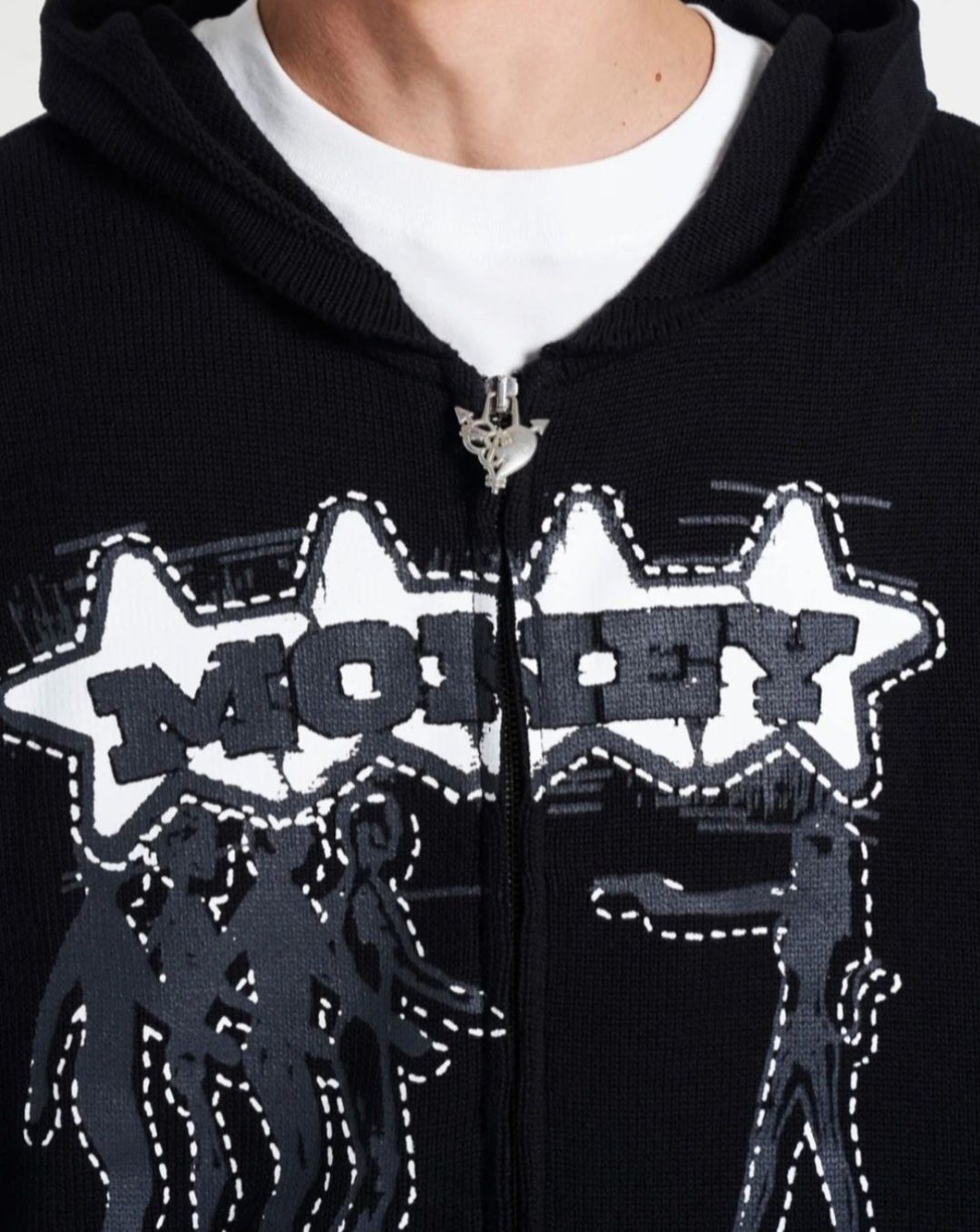 Bluza czarna Money rozm. L