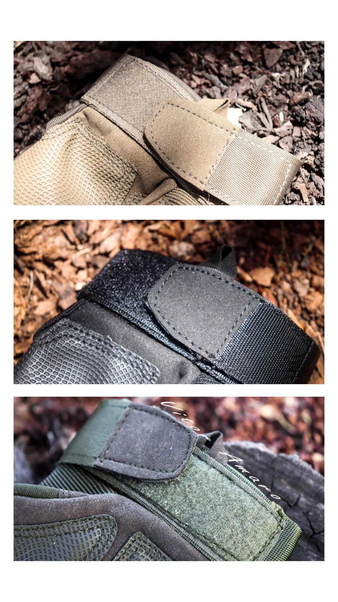 Luvas com Proteção Táticas/Militar para Moto/Airsoft (3 Cores)|NOVAS