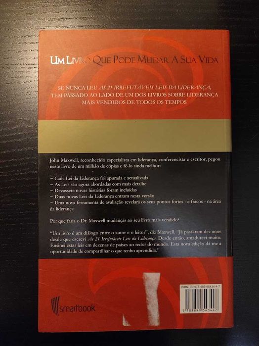 (Env. Incluído) As 21 Irrefutáveis Leis da Liderança