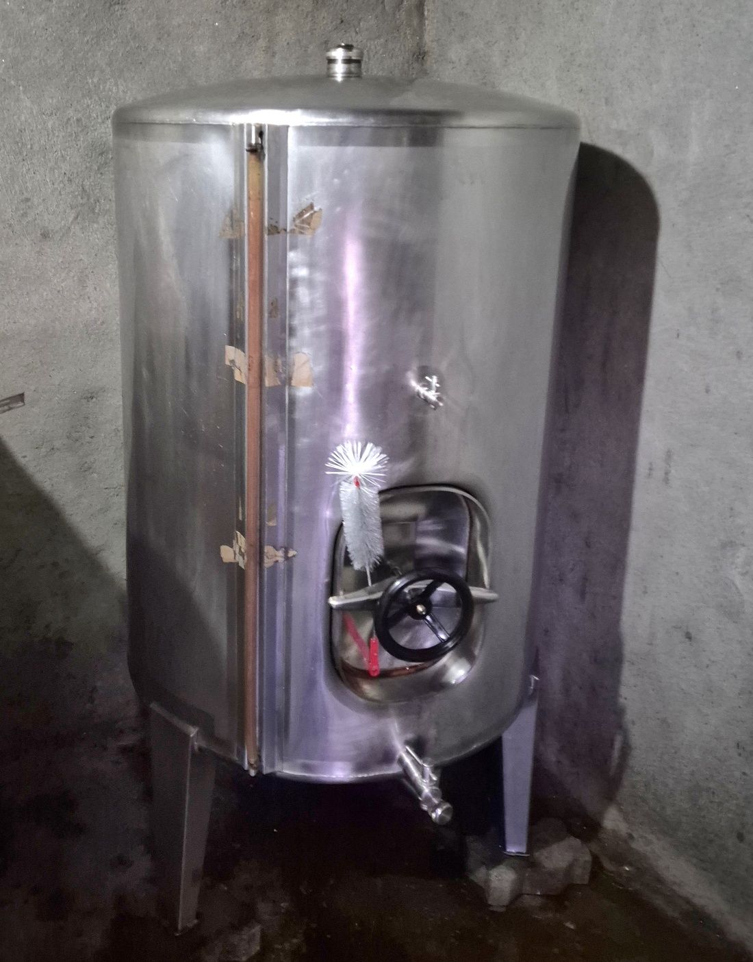 Cuba inox 500L vinho