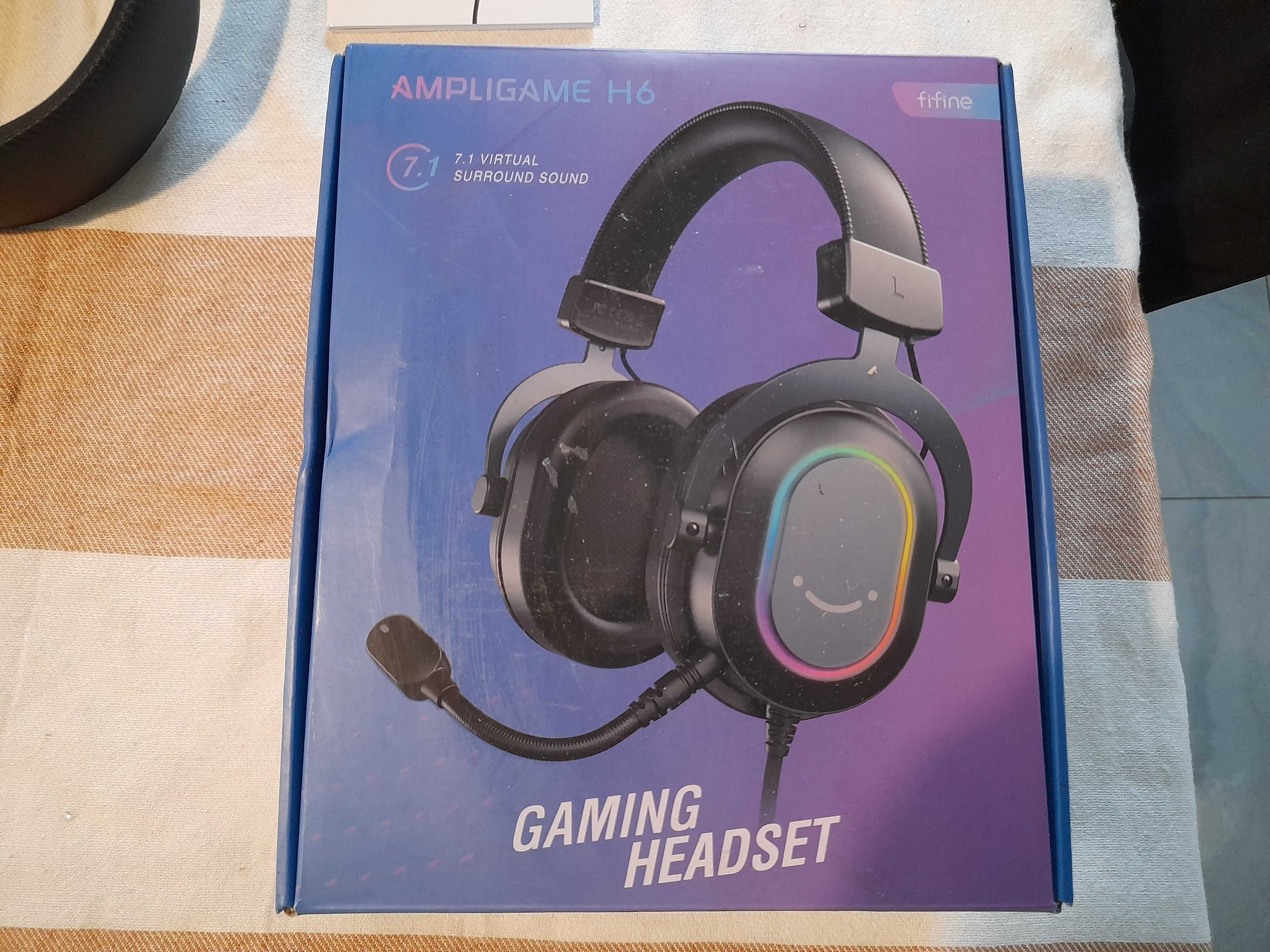 Słuchawki FIFINE AmpliGame H6 Czarny