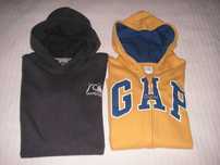 Sweat com Capuz QuikSilver e Sweat / Casaco Gap