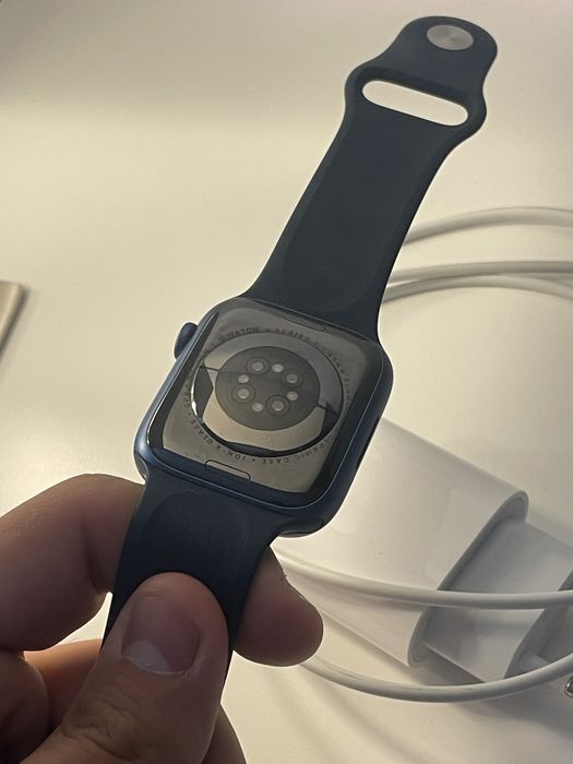 Apple watch serie 7, 45 mm - Saude da bateria 100%