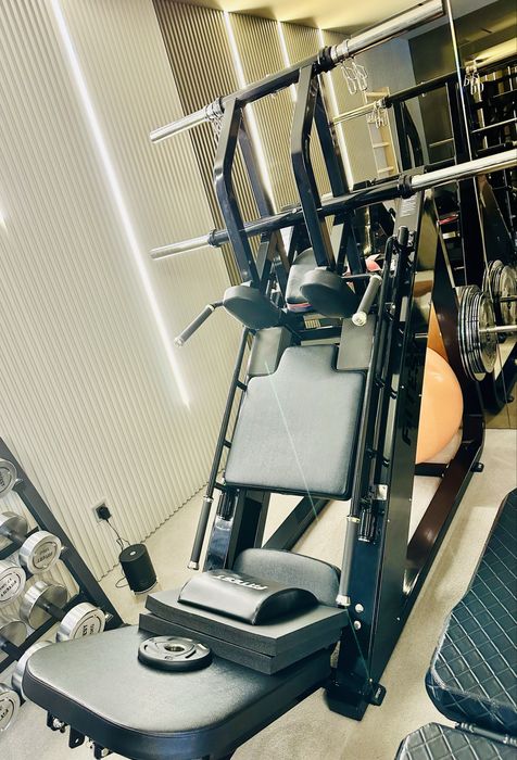 Leg Press / Hack Squat DF – 2 em 1