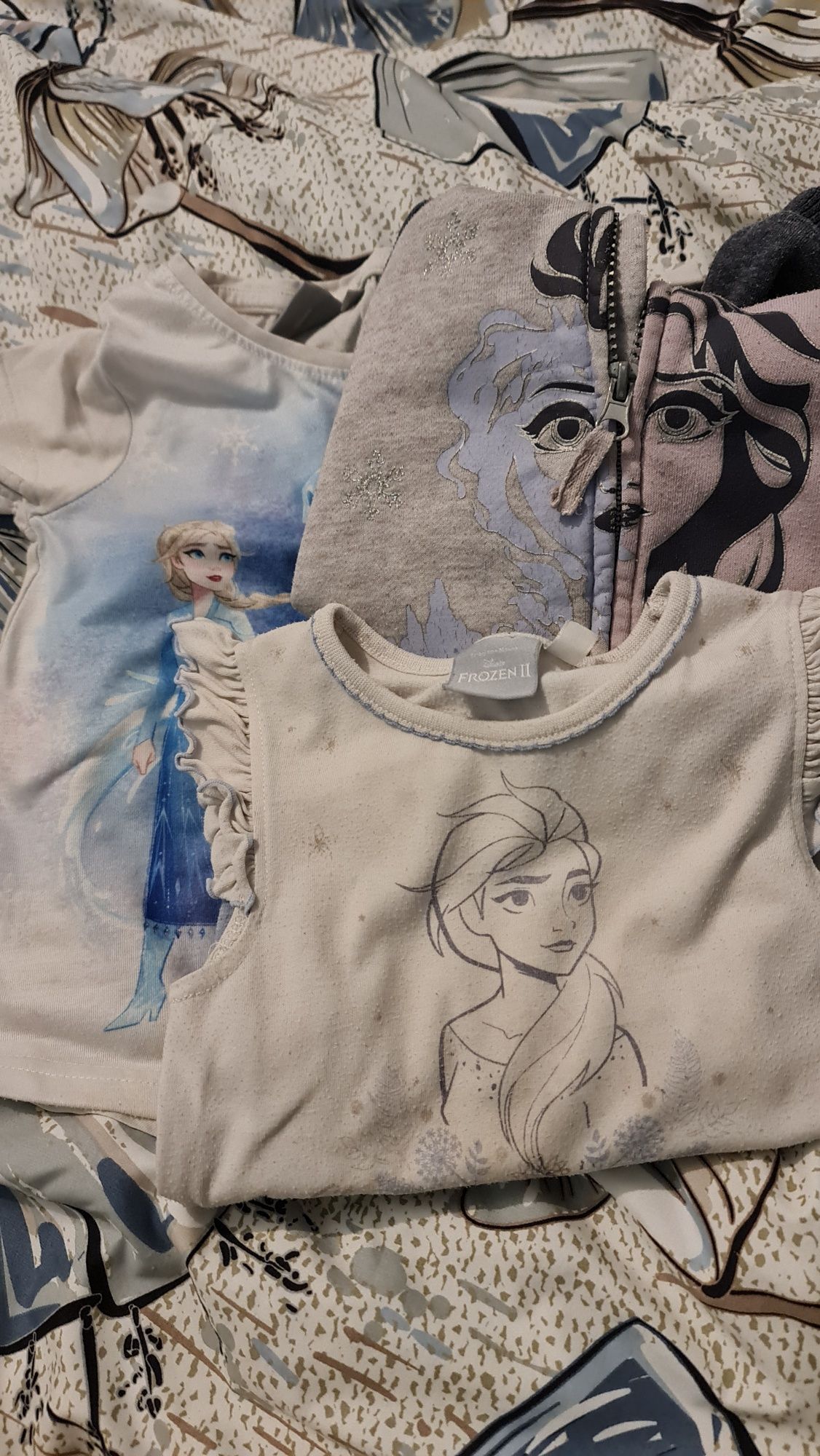 Zestaw bluzka bluza sukienka frozen II kraina lodu