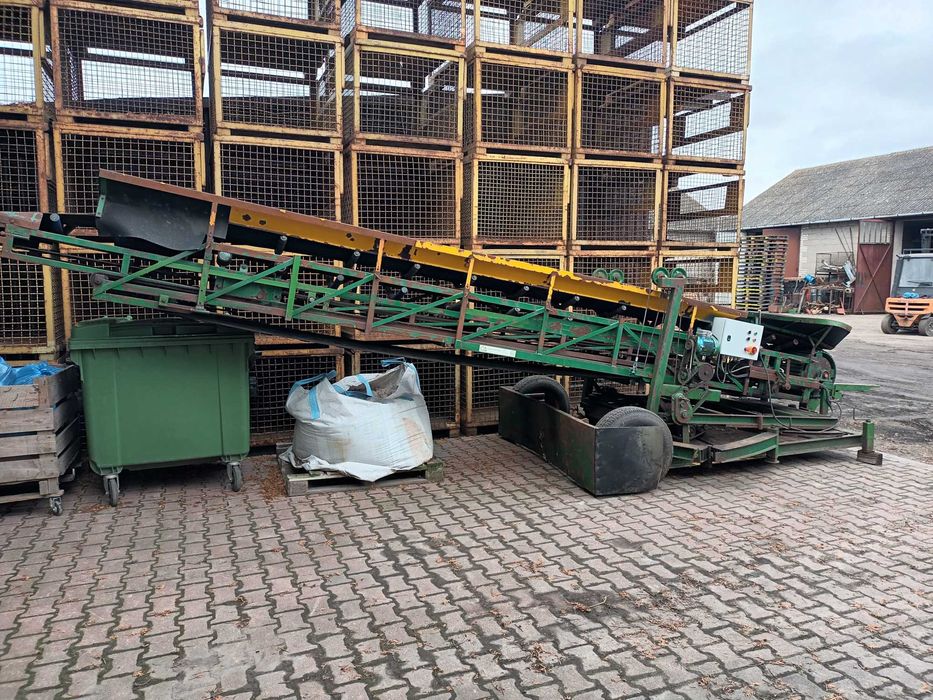 pryzmownik VISSER (dolny zasyp) 11m usypywacz pryzm