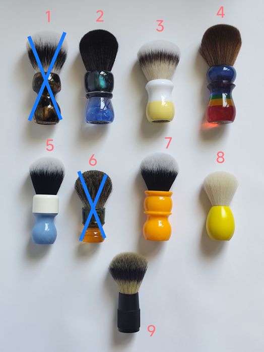 Помазок для бритья Yaqi, DScosmetic