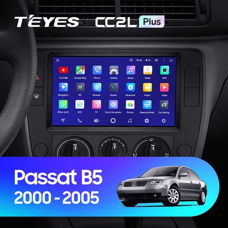 Штатная магнитола Teyes  CC2L+ VW Passat B5 2000-2005 android