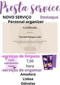 Presta service serviços de limpeza