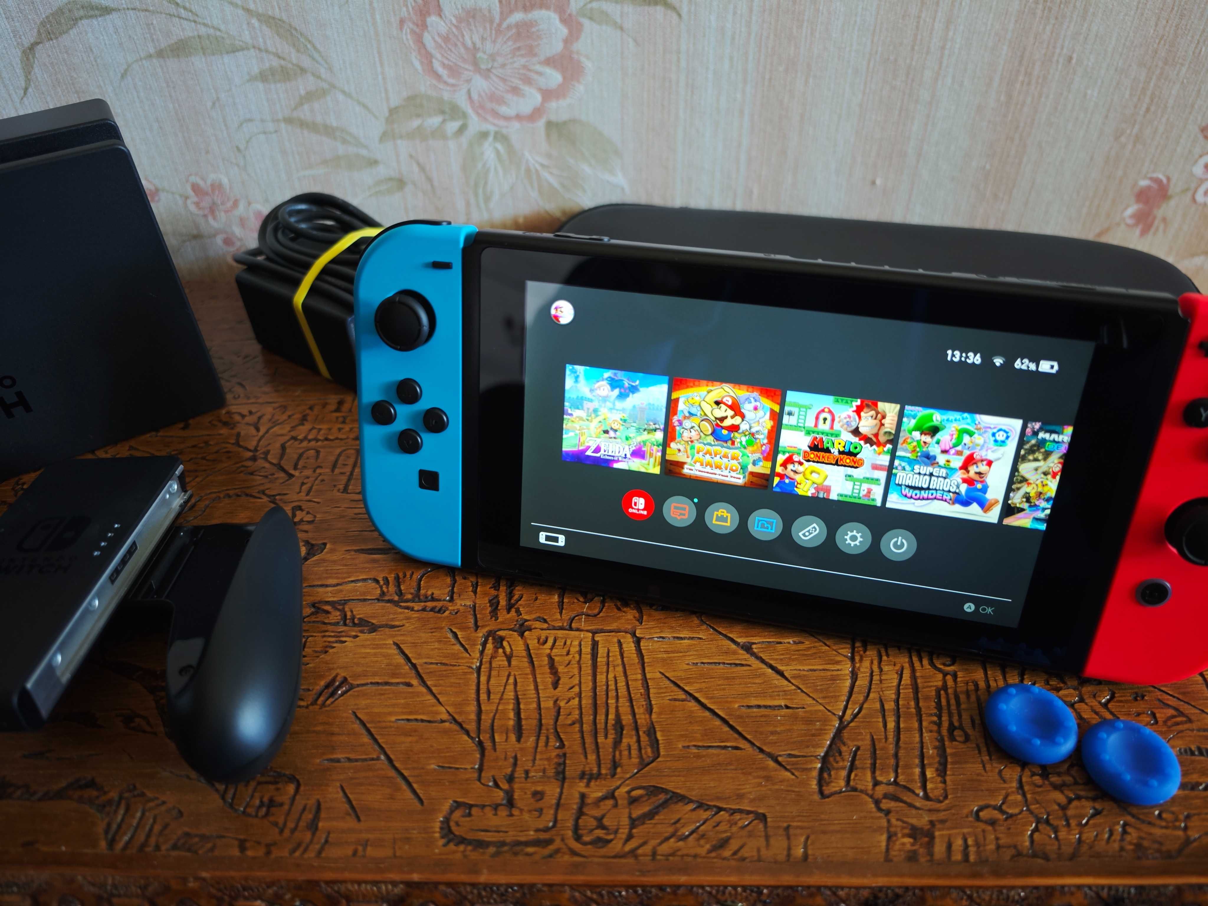 Nintendo Switch (Modelo 2019) Usada + jogo