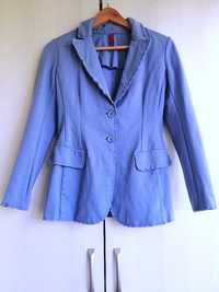 Блакитний піджак, голубий піджак, жіночий піджак, піджак, жакет