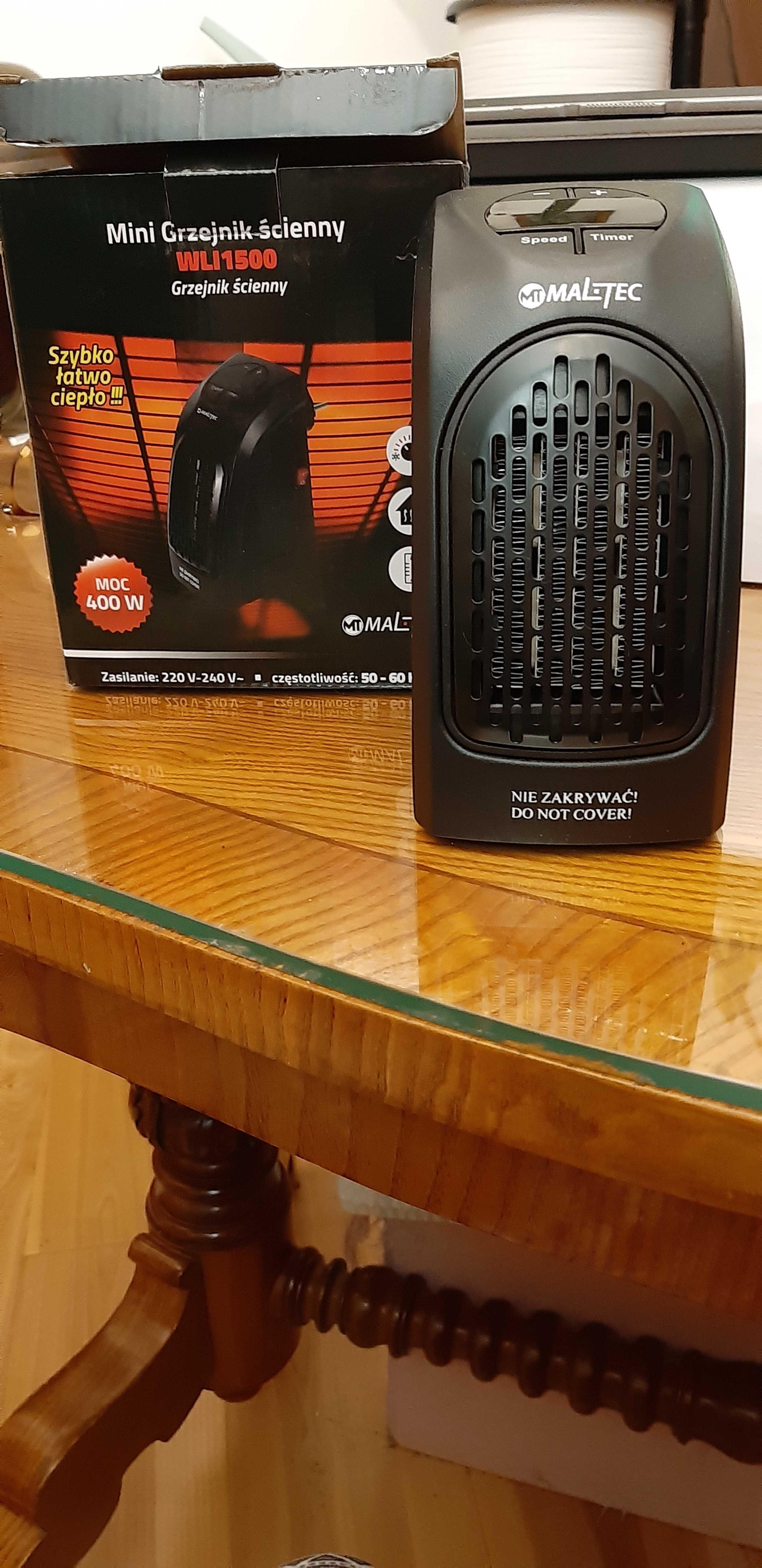 Komplet 2 szt. Grzejnik ścienny mini, 400W,220V-240V, 50-60Hz