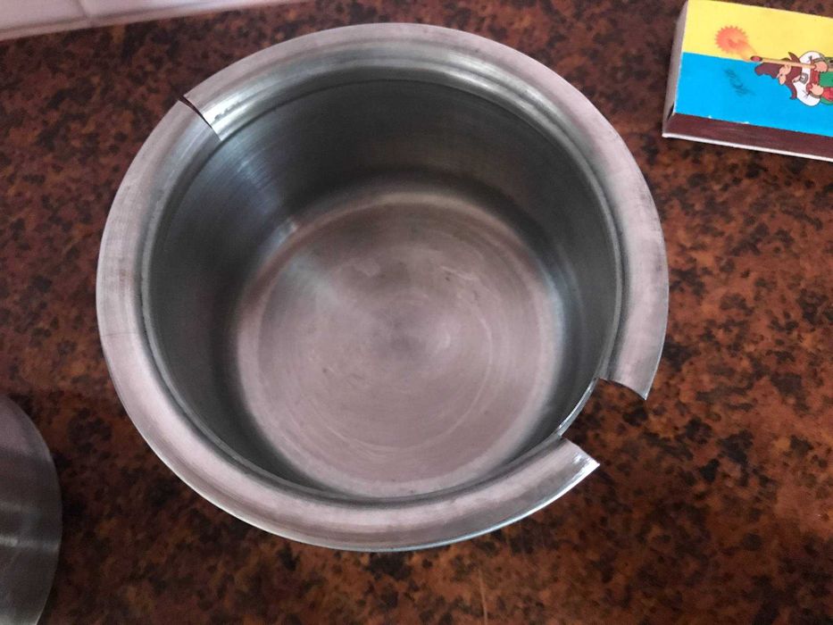 Совок для сыпучих алюминий СССР ёмкости для приправ специй Индия