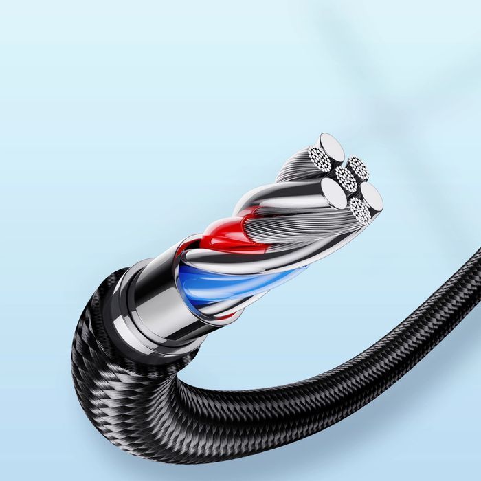 Joyroom kabel USB - USB C 3A A10 Series 1,2m czarny