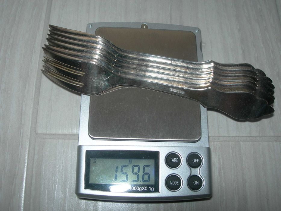 Вилки серебряные, серебро, 800 проба, Robbe & Berking, оригинал