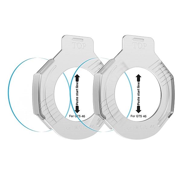 Szkło Hartowane Tech-Protect Easy Set+ 2-Pack Huawei Watch Gt 5 (46 Mm