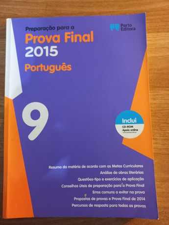 Livro de preparação de Português