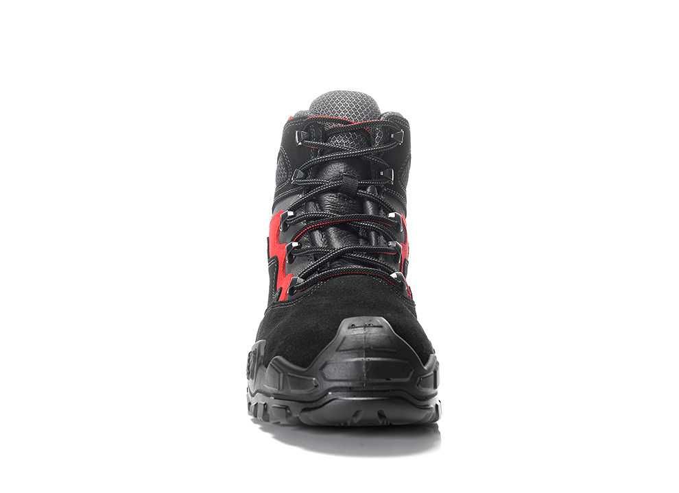 Buty robocze Elten MICK black-red Mid ESD S3S R. 48. (14)