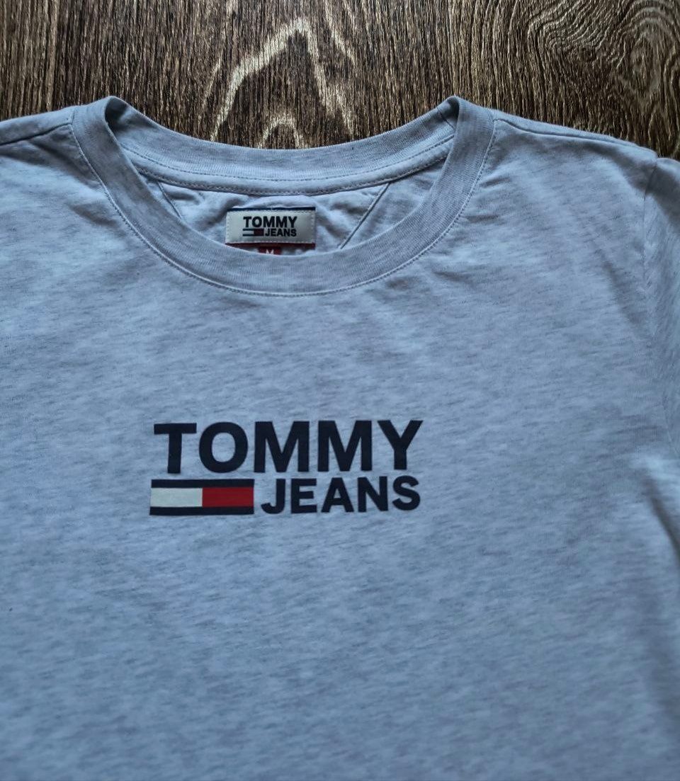 Серый женский топ футболка свитшот худи Tommy Hilfiger размер M