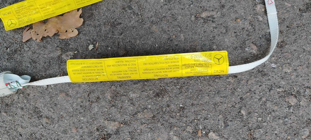 Оконная подушка шторка автобус пасс Viano Vito A6398600210 A6398600310