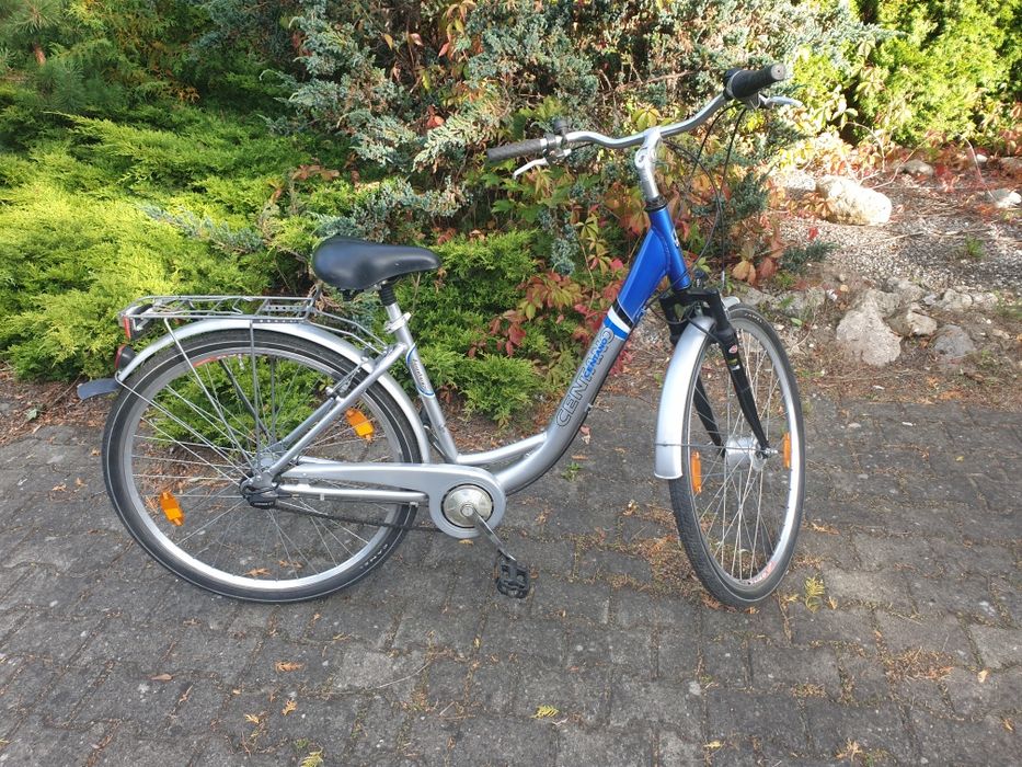 Damka niemiecka 7 biegów dynamo w piaście.