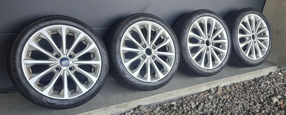 4x Koła 195 45 R16 Felgi 4x108 ET 47.5 Ford