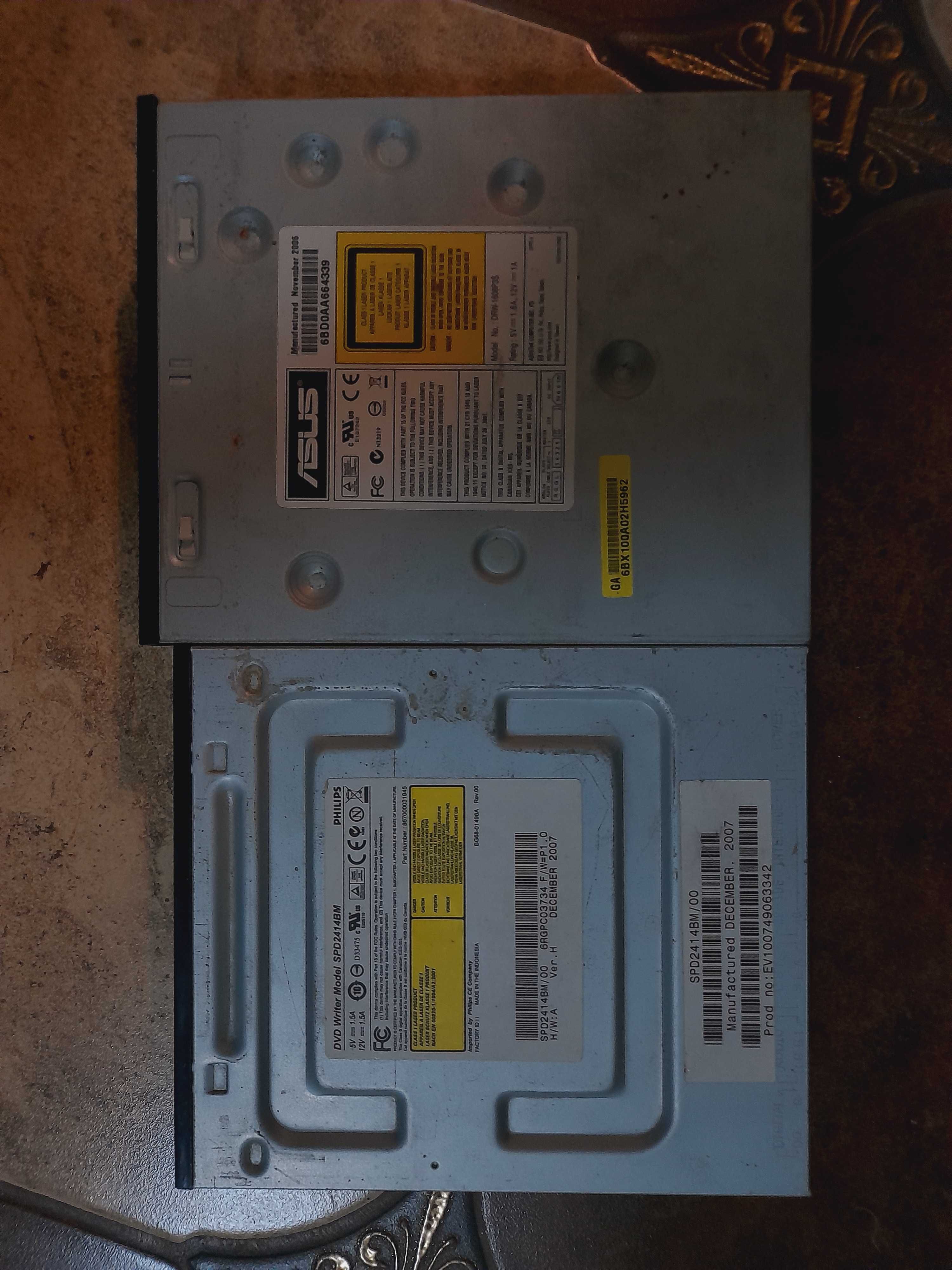Приводи оптичних дисків philips, asus