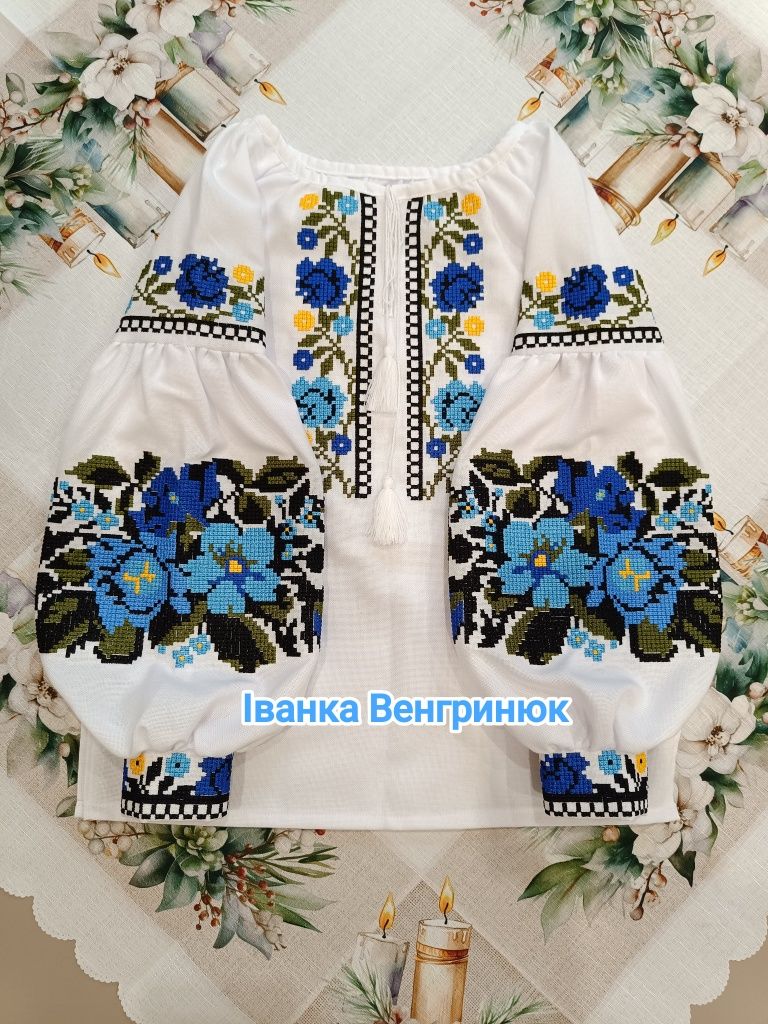 Дитячі і підліткові вишиванки,вишиті сорочки на дівчат 6-16 років