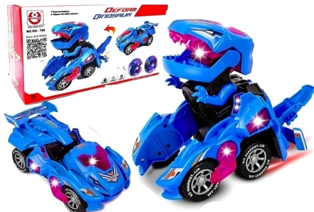 2w1 auto robot dinozaur transformujące auto