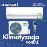 Klimatyzacja KAISAI ECO 3,5 kW do 40 m2 z MONTAŻEM, Cała POLSKA