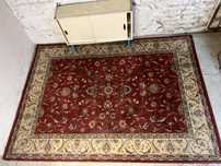 Dywan wełniany Dywilan omega 225x167 vintage retro prl