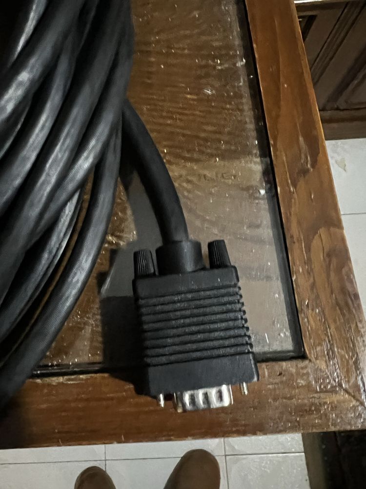 Cabo 10mt vga macho/ macho