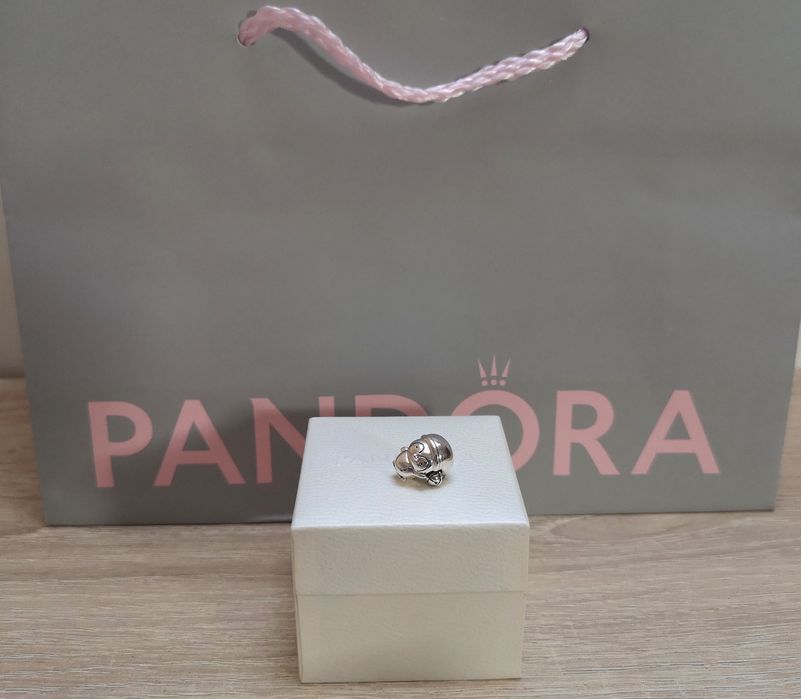 Charms pingwin pingwinek Pandora srebro srebrny nowy