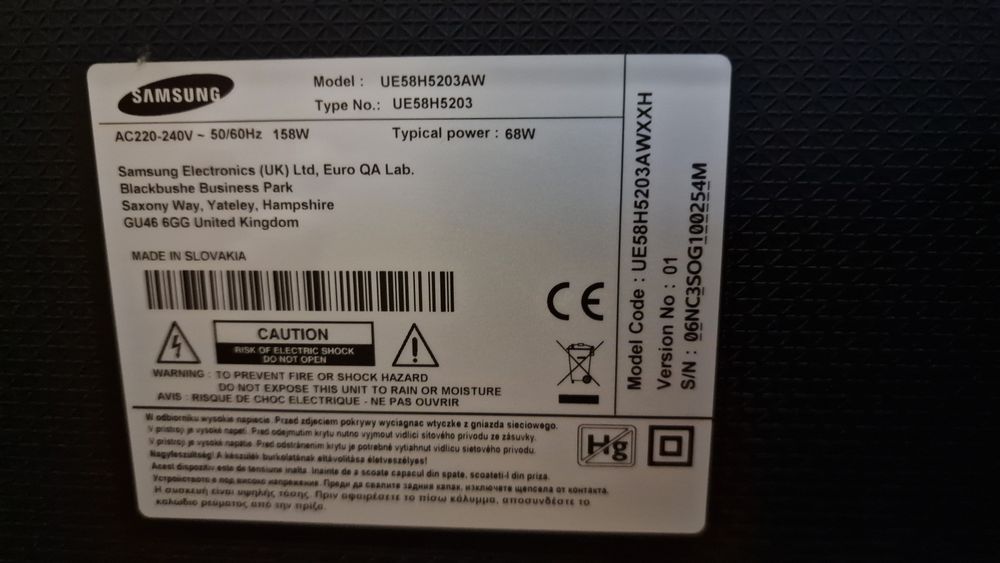 Telewizor samsung smarttv