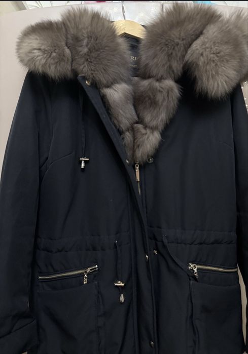 Парка натуральный мех