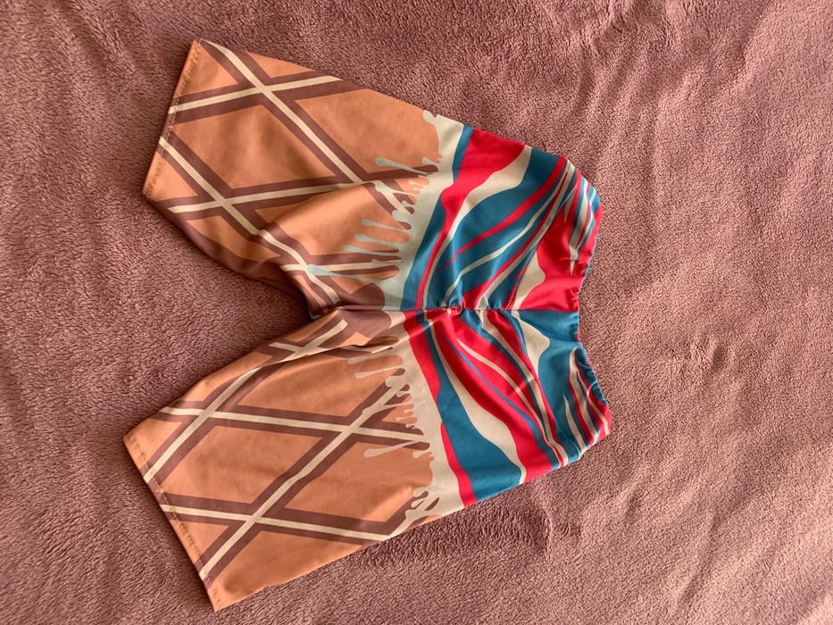 Лосини 3 шт + велосипедкі  яскраві S M за все 300 гр